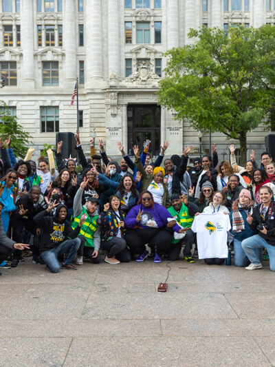 A group posing on behalf of the DC Crisis Response Coalition.