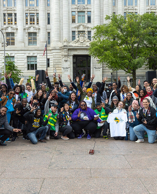 A group posing on behalf of the DC Crisis Response Coalition.