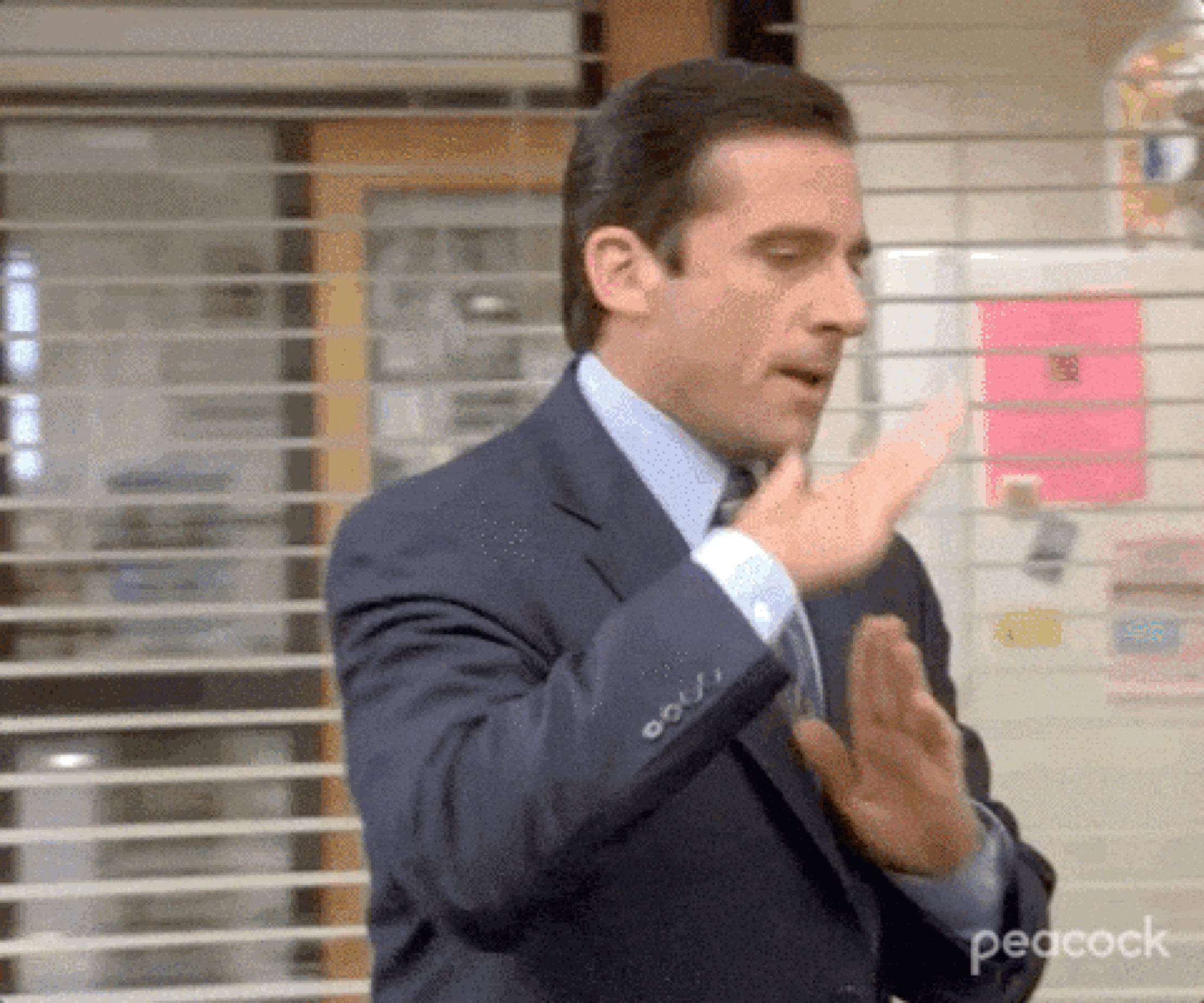 Time out gif of Michael from The Office