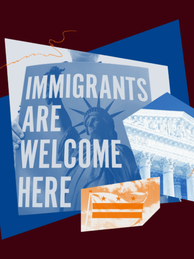 Immigrants are welcome here