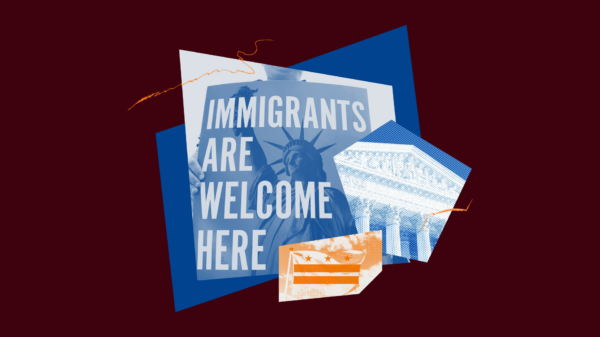 Immigrants are welcome here