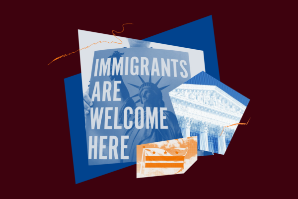 Immigrants are welcome here