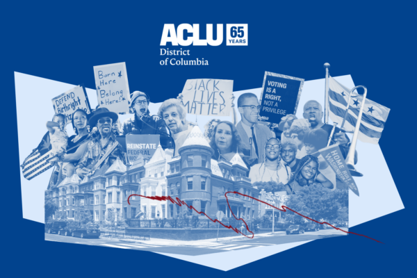 65th-Anniv. Collage of historic moments in local dc history