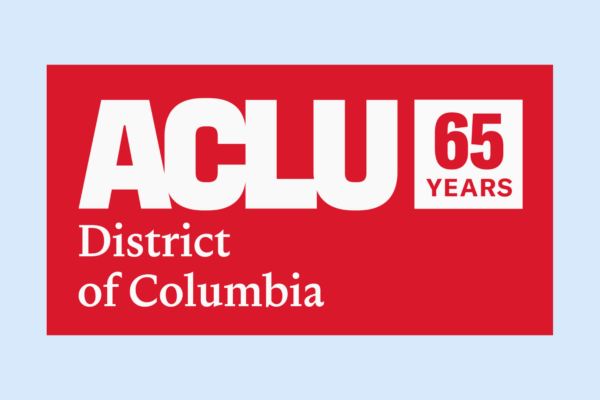ACLU-DC 65 years logo