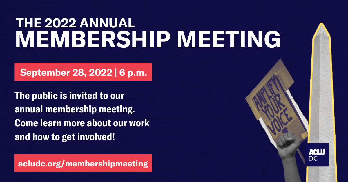 2022 Membership Meeting