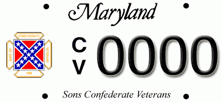 Sons of Confederate Veterans License Plates