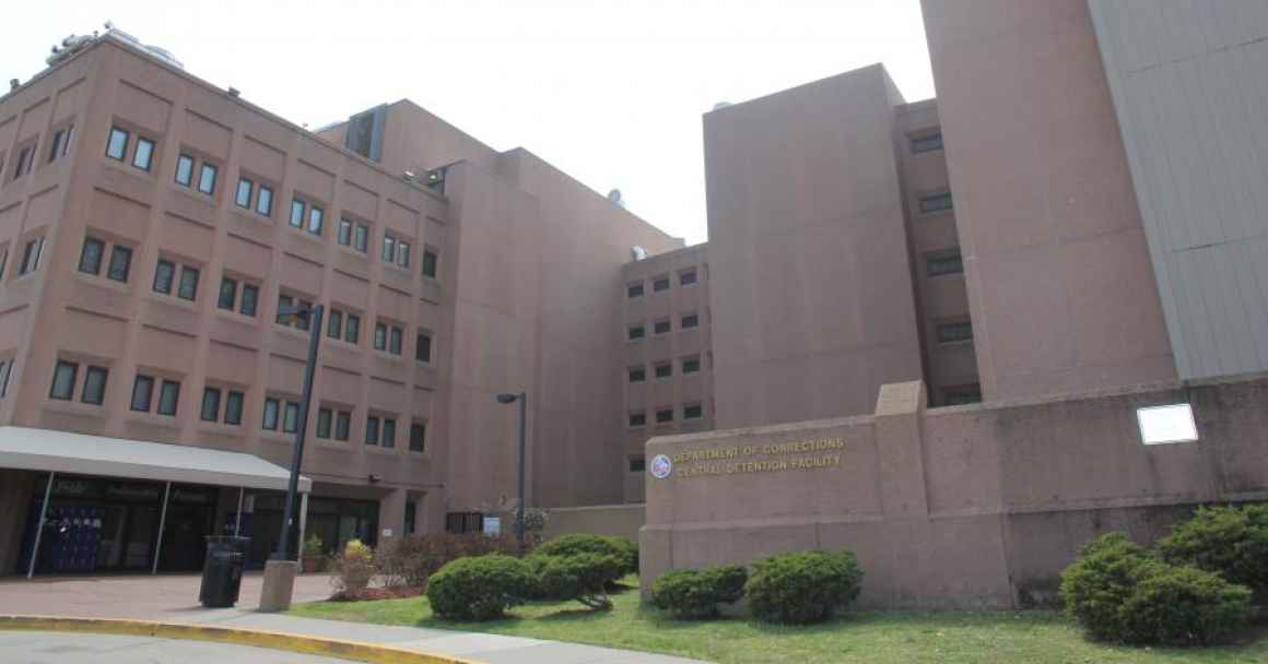 photo of exterior of DC Jail