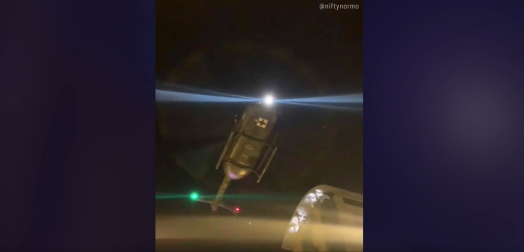 military helicopter