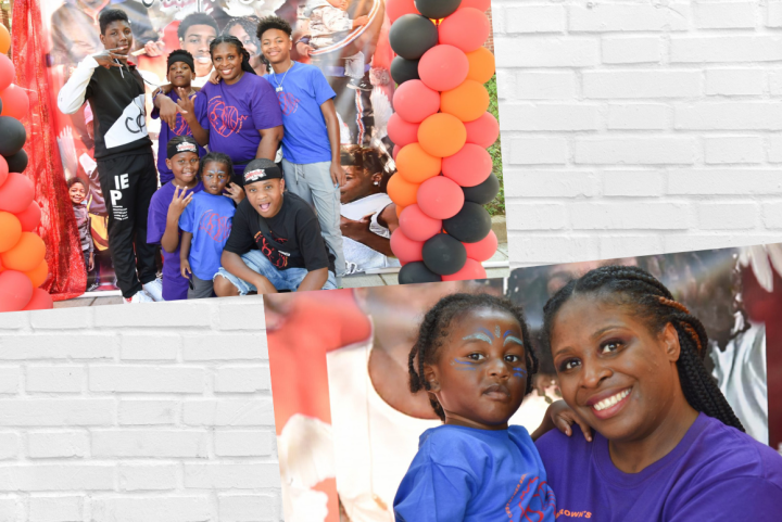 Artecka Brown and 7 other people at a Christopher Brown's Heart Beats event 